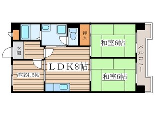 白砂ヒルズの物件間取画像